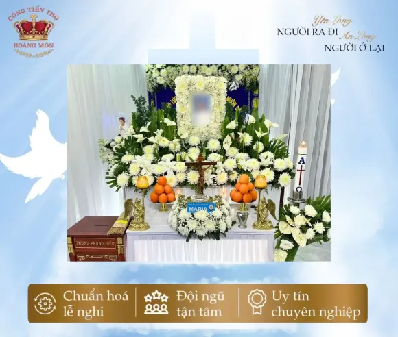 Gói Hỏa Táng Phổ Thông Công Giáo tại Dịch Vụ Mai Táng Hoàng Môn