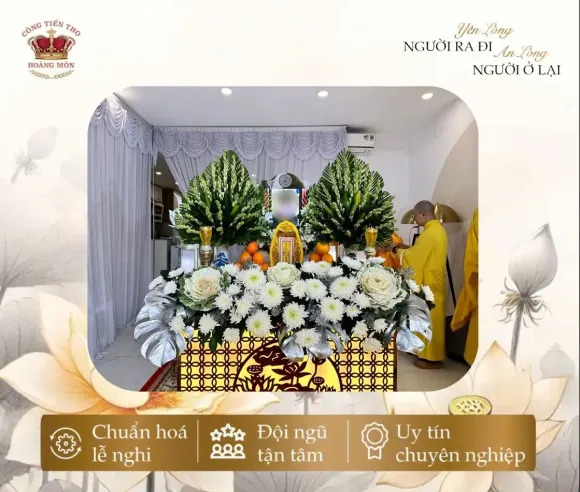 Gói An Táng Phật Giáo Tiết Kiệm  tại Dịch Vụ Mai Táng Hoàng Môn