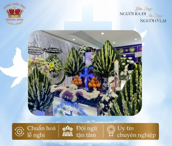 Gói An Táng Công Giáo Phổ Thông tại Dịch Vụ Mai Táng Hoàng Môn