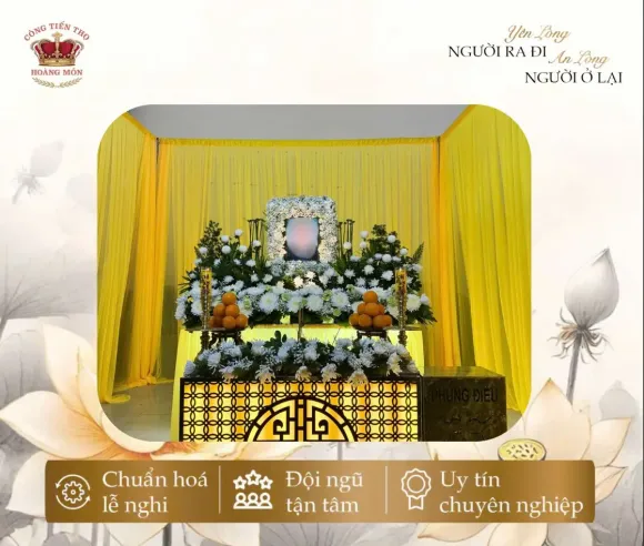 Gói Hỏa Táng Phật Giáo Cơ Bản tại Dịch Vụ Mai Táng Hoàng Môn